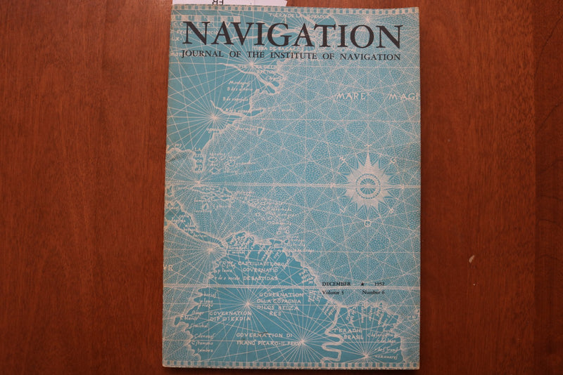 1952 DECEMBER NAVIGATION - INSTITUTE OF NAVIGATION - SOFTCOVER BOOK - K 3173