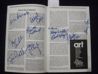 1989 CANDIDE PROGRAM - HUNTINGTON THEATRE CO. - MANY SIGNATURES - J 9724