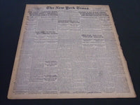 1920 FEB 21 NEW YORK TIMES - ADMIRAL R. E. PEARY POLE DISCOVERER DIES - NT 5880