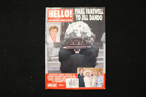 1999 JUNE 1 HELLO! MAGAZINE - FINAL FAREWLL TO JILL DANDO COVER - E 25769