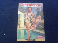 1948 OCT 26 CINEMONDE MAGAZINE - LINDA DARNELL COVER - BELGIUM EDITION- SP 4867Y