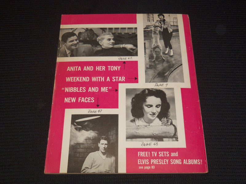 1956 AUGUST-OCTOBER SCREEN ALBUM MAGAZINE - DEBBIE REYNOLDS & FISHER - E 14643