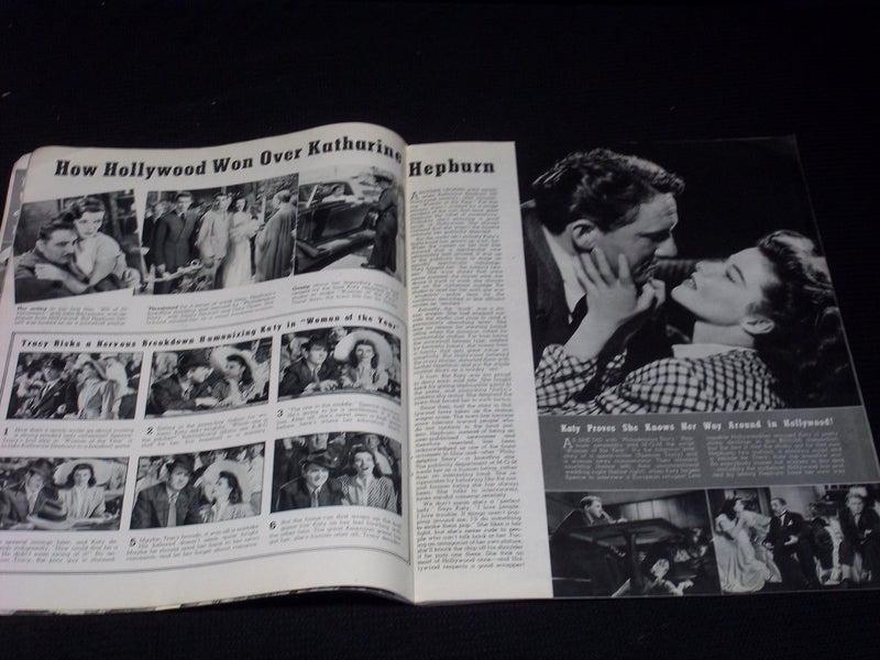 1942 MARCH SCREEN GUIDE MAGAZINE - ANN SHERIDAN NICE FRONT COVER - E 2736