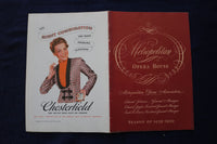 1939-1942 METROPOLITAN OPERA HOUSE PROGRAMS - LOT OF 5 - K 1700