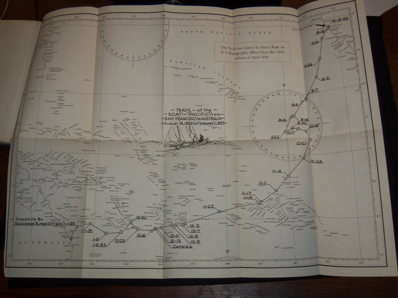 1956 A VOYAGE OF PLEASURE BERNARD GILBOY'S LOG BOOK BY JOHN TOMPKINS - KD 5523R