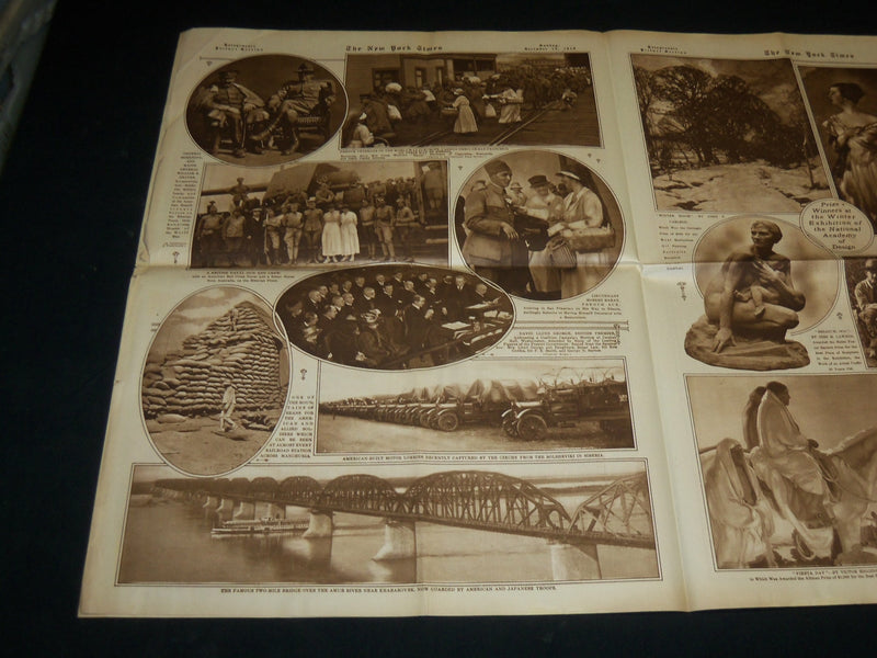 1918 DECEMBER 15 NEW YORK TIMES PICTURE SECTION - 27TH DIVISION HOME - NP 5459