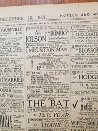 1921 DECEMBER 15 NEW YORK TIMES - DAIL TREATY DEBATE OPENS IN ANGER - NT 8056