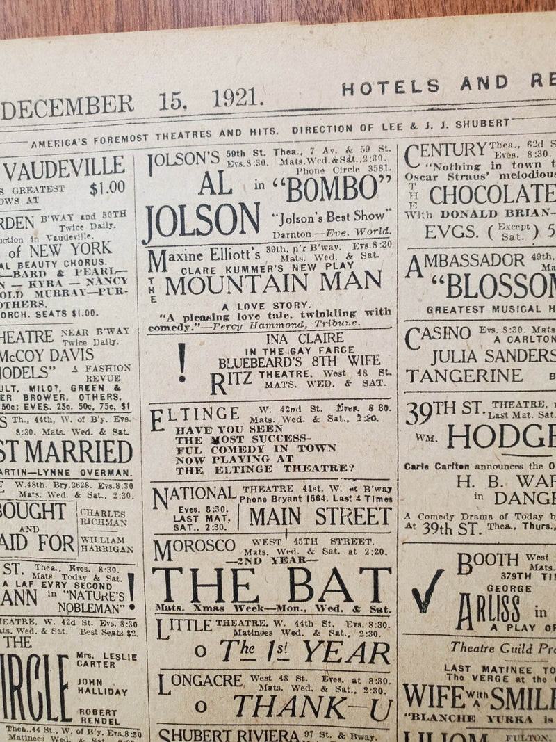 1921 DECEMBER 15 NEW YORK TIMES - DAIL TREATY DEBATE OPENS IN ANGER - NT 8056