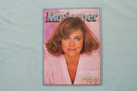 1984 OCTOBER MOVIEGOER MAGAZINE - SALLY FIELD COVER - E 19824