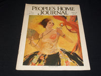 1928 MARCH PEOPLE'S HOME JOURNAL MAGAZINE NICE ILLUSTRATED COVER ART - E 2801