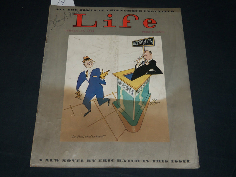 1930 JANUARY 17 LIFE MAGAZINE - DEPORTATIONS COVER - DR. SEUSS INSIDE - ST 5787