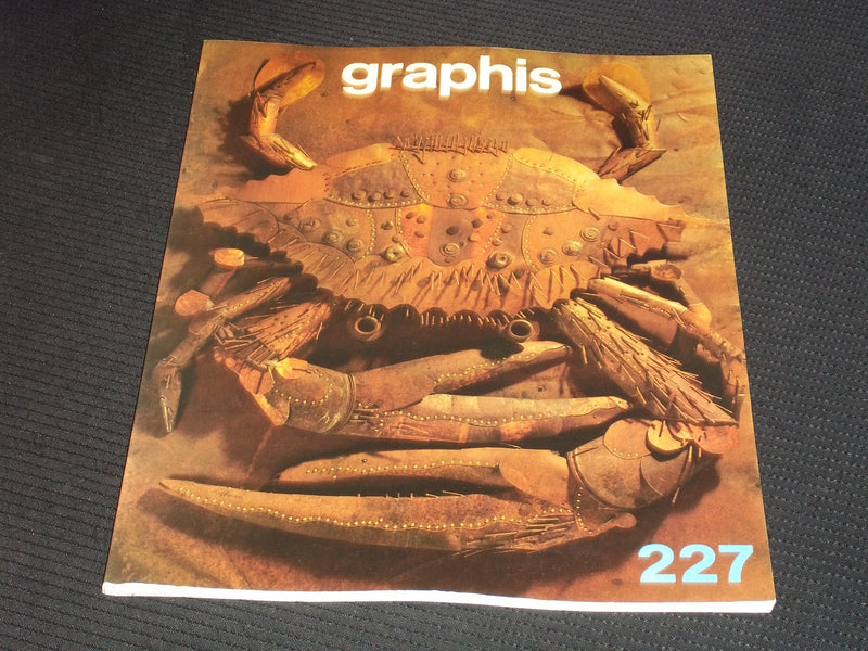 1983 #227 GRAPHIS MAGAZINE VERY NICE COVER ART & INSIDE PAGES - E 846