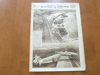 1929 MAR 24 NEW YORK SUNDAY NEWS ROTO SECTION -FORD TRIMOTOR PLANE CRASH-NP 5014