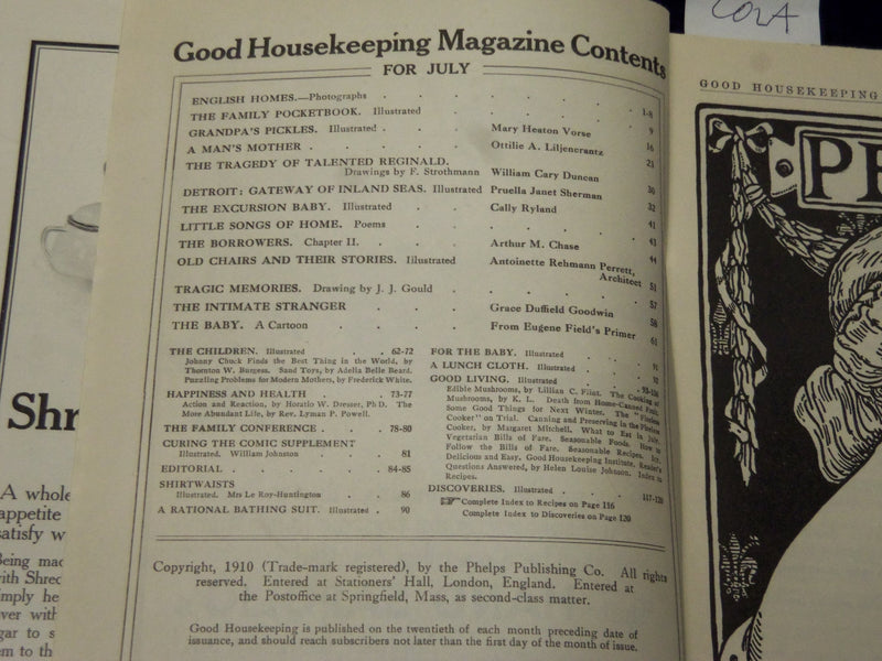 1910 JULY GOOD HOUSEKEEPING MAGAZINE - COCA-COLA AD - ST 5470