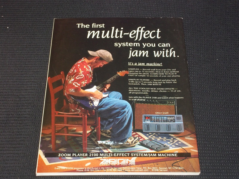 1998 SEPTEMBER GUITAR MAGAZINE - MAKE MONEY WITH MUSIC FRONT COVER - E 7155