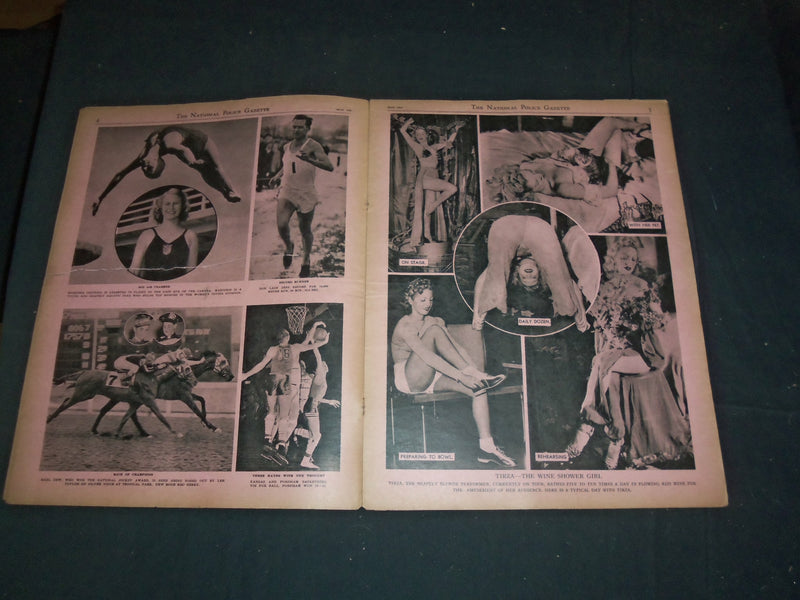 1941 MARCH THE NATIONAL POLICE GAZETTE MAGAZINE - CHARMAINE - B 5881