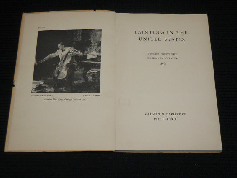 1943-1949 PAINTING IN THE UNITED STATES MAGAZINE LOT OF 6 - CARNEGIE - O 2366O