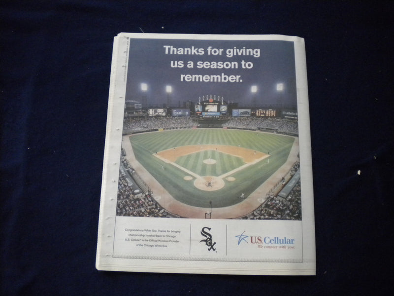 2005 NOVEMBER 4 CHICAGO SUN-TIMES NEWSPAPER - WHITE SOX COMMEMORATIVE - NP 5957