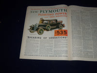1931 AUGUST 29 THE SATURDAY EVENING POST MAGAZINE - ILLUSTRATED COVER -SP 1406