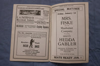 1905 DEC 25 TREMONT THEATRE PROGRAM - THE GALLOPER - RAYMOND HITCHCOCK - K 2611
