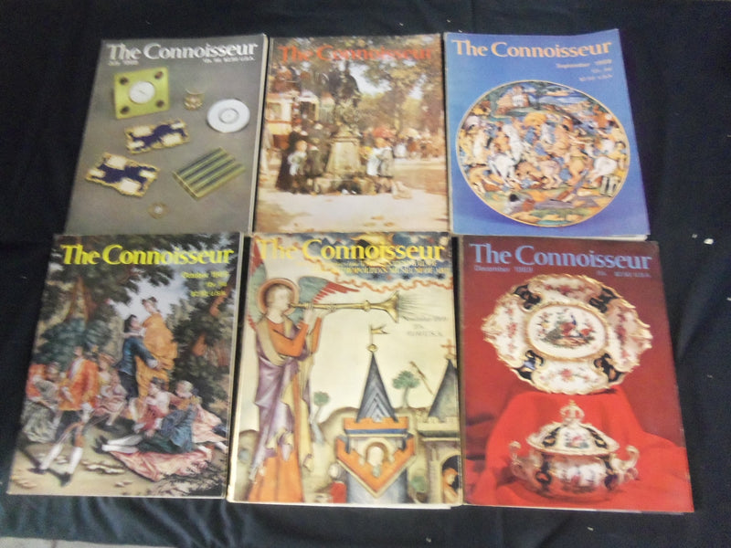 1969 THE CONNOISSEUR MAGAZINE - LOT OF 12 DIFFERENT (COMPLETE YEAR) - O 2366K