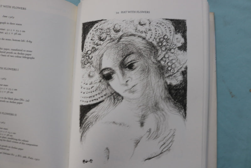 1976 PAUL DELVAUX GRAPHIC WORK HARDCOVER BOOK - KD 9712