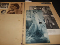 HOLLYWOOD MOVIE STARS SCRAPBOOK - POWELL - PATRICK - GREAT PHOTOS - 30A