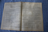 1872 MAY 12 LE GRELOT NEWSPAPER - ALFRED LE PEIT COVER - FRENCH - NP 8585