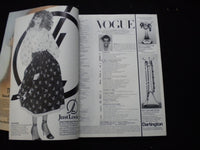 1978 JUNE VOGUE MAGAZINE - BRITISH EDITION - LINDA HUTTON COVER - SP 1533F