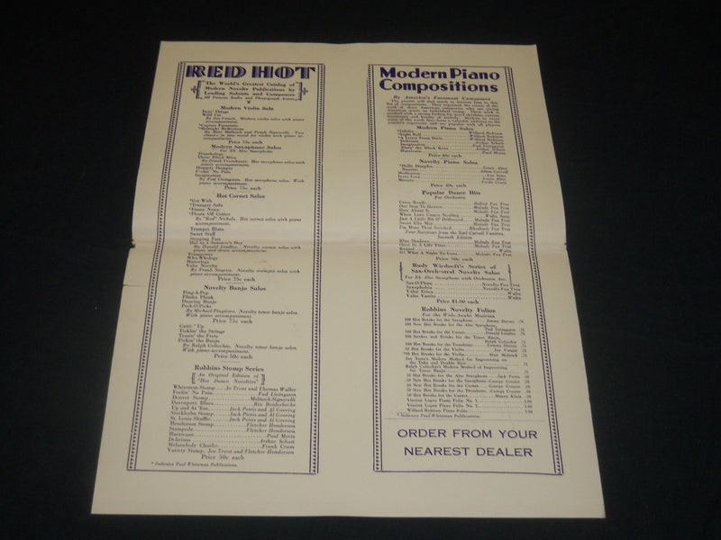 1929 IF I HAD YOU FILM MUSIC FOLIO - SHEET MUSIC - J 5658