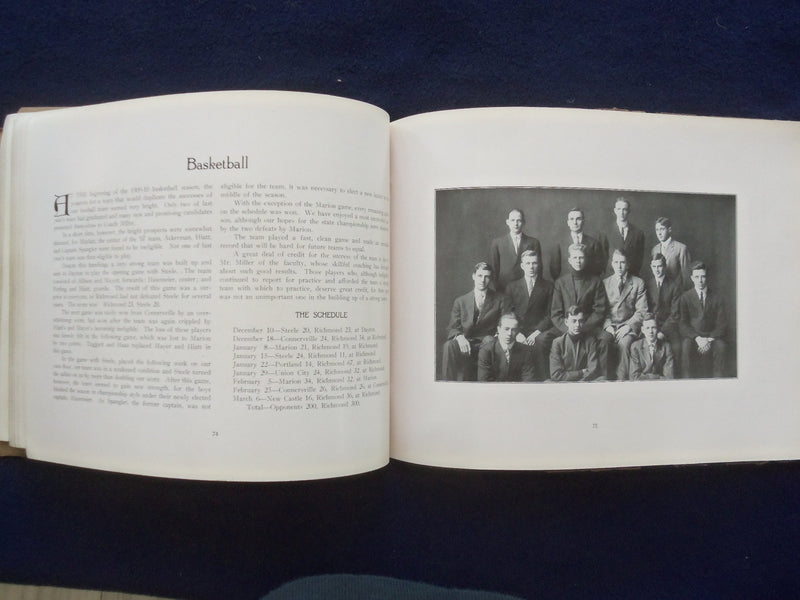1910 PIERIAN RICHMOND HIGH SCHOOL YEARBOOK - RICHMOND, INDIANA - YB 1925T