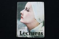 1935 SEPTEMBER LECTURAS MAGAZINE - GRETA GARBO COVER - E 25337