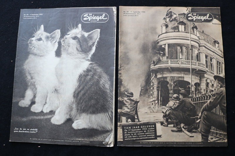1954 DE SPIEGEL CHRISTELUK NATIONAAL MAGAZINE - LOT OF 21 - DUTCH - O 3705