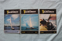 1956-1957 YACHTSMAN MAGAZINE - LOT OF 3 - K 3283