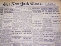 1931 JUNE 29 NEW YORK TIMES - RUTH'S 17TH HOMER HELPS YANKS WIN - NT 5008
