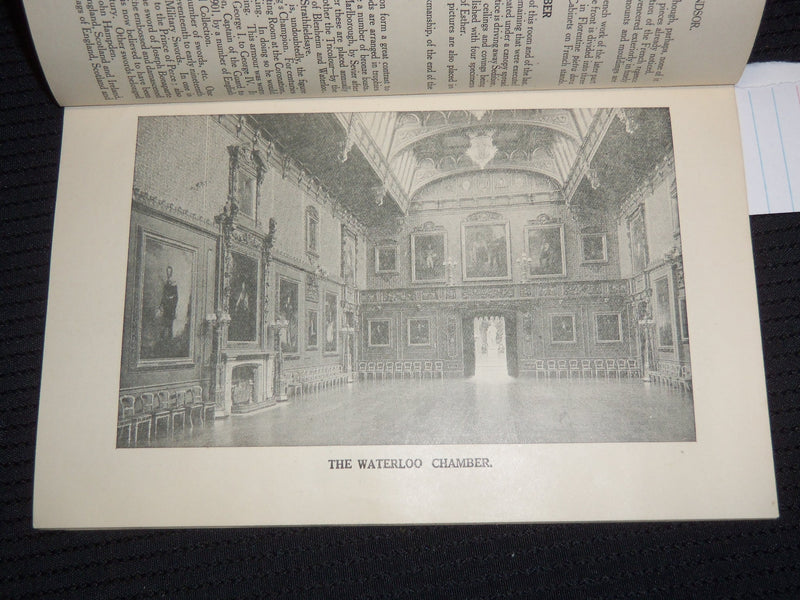 1920 OXLEY'S SIX PENNY GUIDE TO WINDSOR BOOK - ILLUSTRATED - J 9536