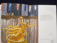 2012 MANHATTAN IN DETAIL-INTIMATE PORTRAIT IN WATERCOLOR HARDCOVER BOOK- KD 8694
