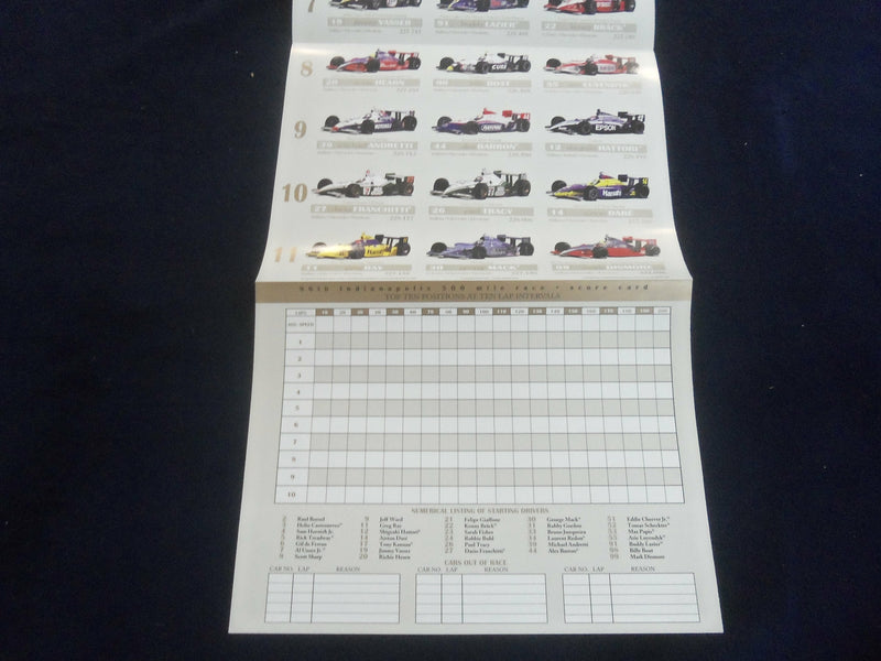 2002 MAY 26 86TH INDIANAPOLIS 500 RACING PROGRAM - GREAT PHOTOS - SP 6599M