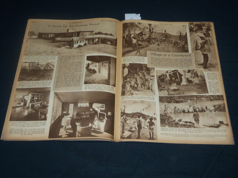 1944 NOV 26 THE PITTSBURGH PRESS SUNDAY ROTO SECTION - ADMIRAL HALSEY - NP 4597