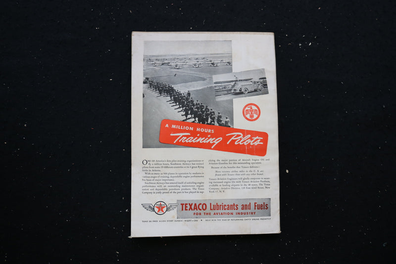 1944 JUNE 1 AERO DIGEST MAGAZINE - BUY WAR BONDS TODAY COVER - E 10751