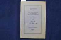 1908-1931 TOWN OF DURHAM, CONNECTICUT TOWN REPORTS-SOFTCOVER - LOT OF 3 - K 1530