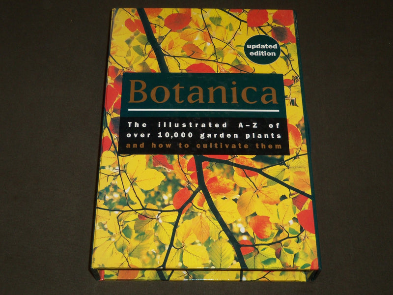 1998 BOTANICA ILLUSTRATED A-Z OF GARDEN PLANTS 2ND EDITION BOOK - BOXED - I 368