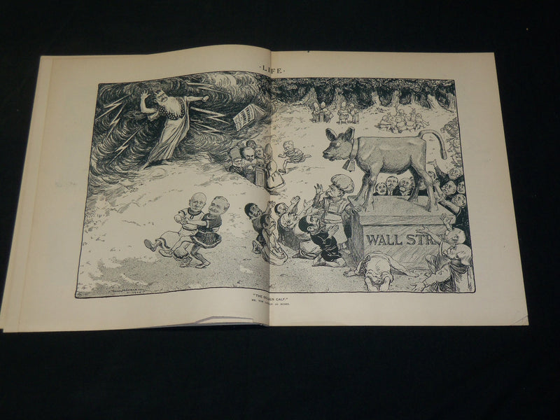 1905 FEBRUARY 16 LIFE MAGAZINE - WASHINGTON'S BIRTHDAY ISSUE - ILLUS. - B 4589R