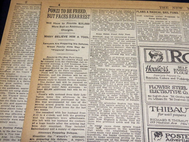 1920 AUG 16 NEW YORK TIMES - FINNISH FLAG IS RAISED FIRST OLYMPIC WIN - NT 8568