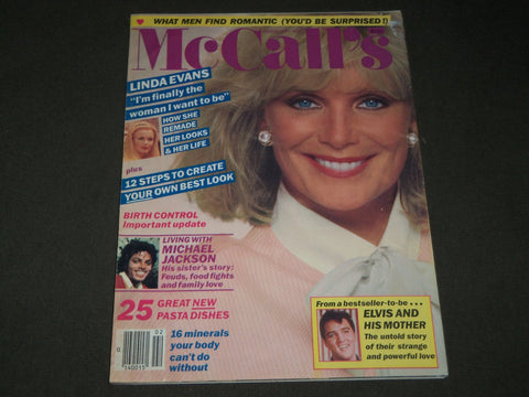 1985 FEBRUARY MCCALL'S MAGAZINE - LINDA EVANS COVER - B 2943