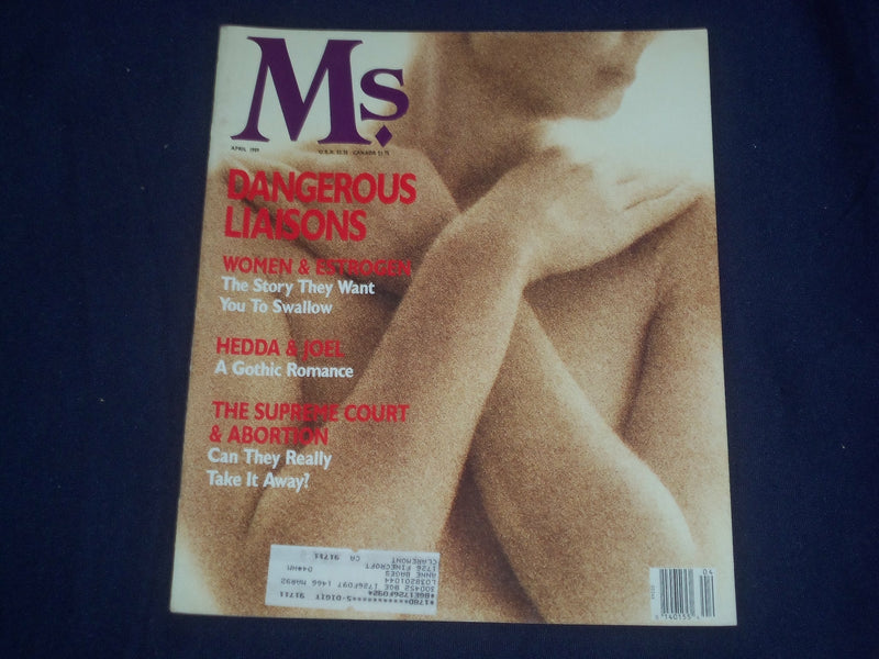 1989 APRIL MS. MAGAZINE - DANGEROUS LIAISONS - ST 6055
