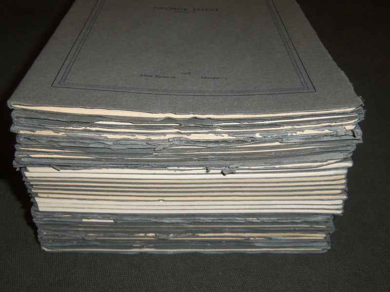 1918 KNOX COLLEGE BULLETIN SUPPLEMENT GEORGE FITCH LOT OF 30 NEW SERIES-KD 2099X
