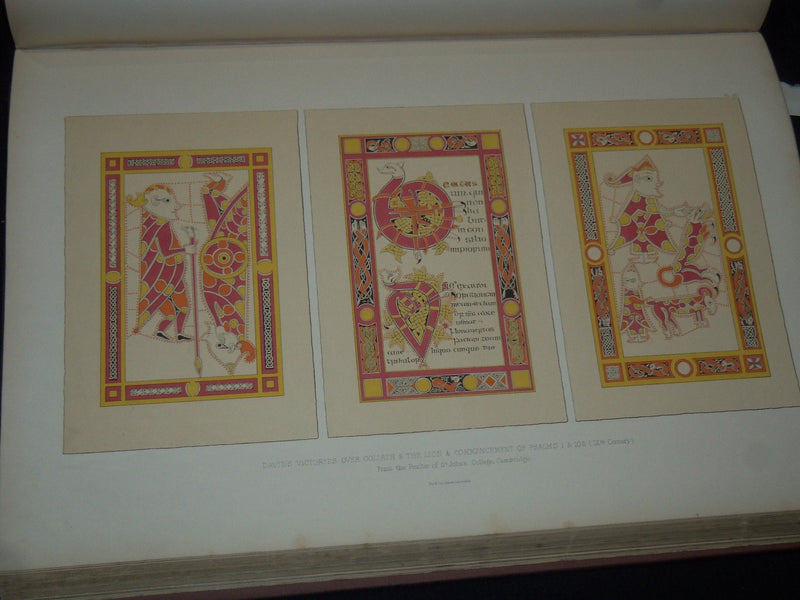 1868 MINIATURES & ORNAMENTS OF ANGLO-SAXON & IRISH MANUSCRIPTS - WESTWOOD- Z 253