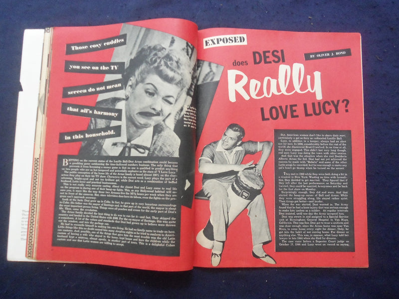 1956 NOVEMBER EXPOSED MAGAZINE - ELVIS-ELIZABETH TAYLOR-ANITA EKBERG - SP 4781M