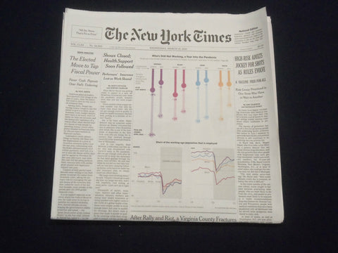2021 MARCH 10 NEW YORK TIMES - HIGH-RISK ADULTS JOCKEY FOR SHOTS AS RULES EVOLVE